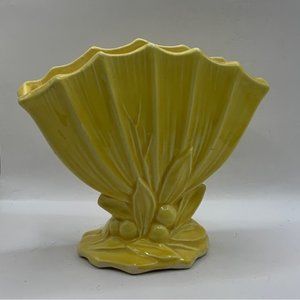 McCoy Yellow Vase
